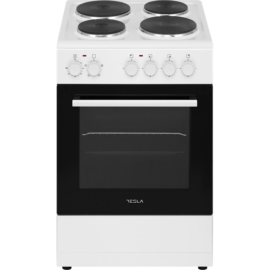 Tesla CS5400SW elektromos vasmagos tűzhely 50x50x85 cm