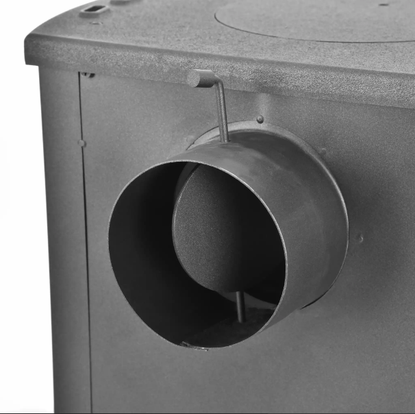 HECHT Vervis 6.6 kW kályha öntöttvas tetővel és ajtóval