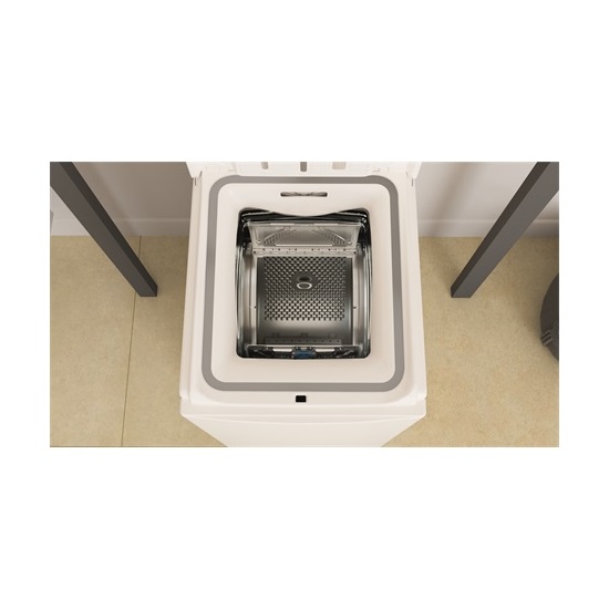 Whirlpool TDLR 6240SS EU/N felültöltős mosógép, 6kg, 6. Érzék technológia, lágy dobnyitás funkció