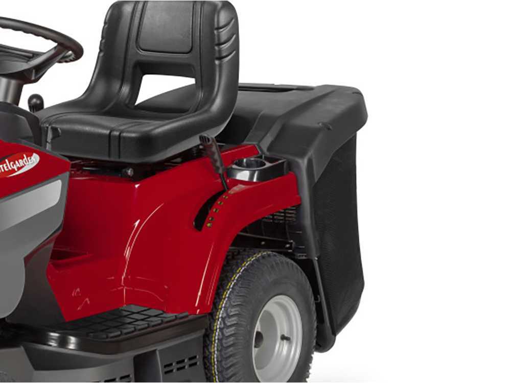 Castelgarden XDC140 gyűjtős fűnyíró traktor, 84cm vágószélesség, mechanikus sebesség váltás, traktor szélesség csak 88cm, 2T2010473/C22