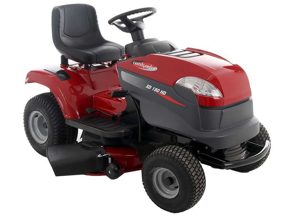 Castelgarden XD150 HD oldalkidobós HIDRO váltos fűnyíró traktor, 2T0610473/C22