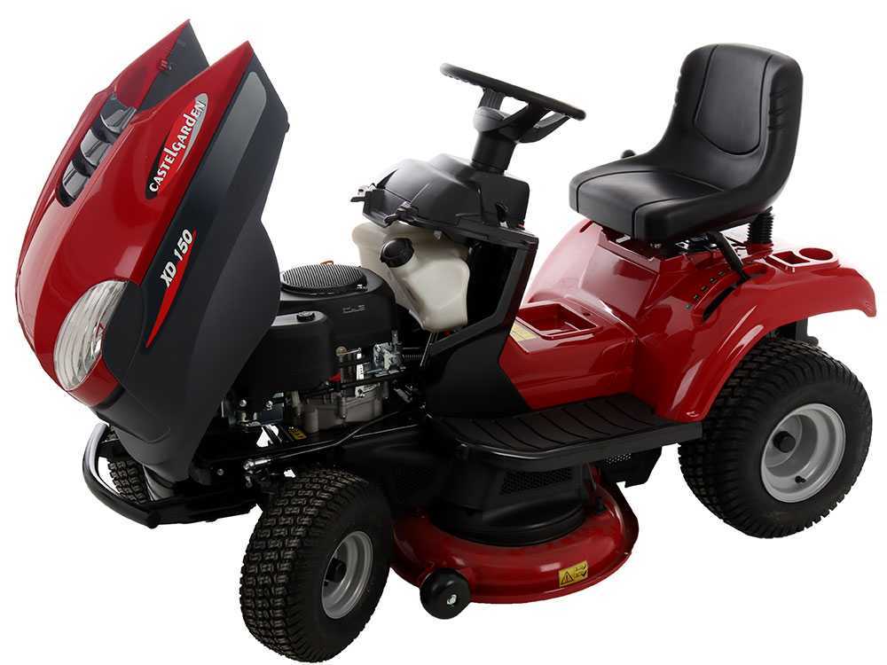 Castelgarden XD150 oldalkidobós kézi váltos fűnyíró traktor, 2T0510473/C22