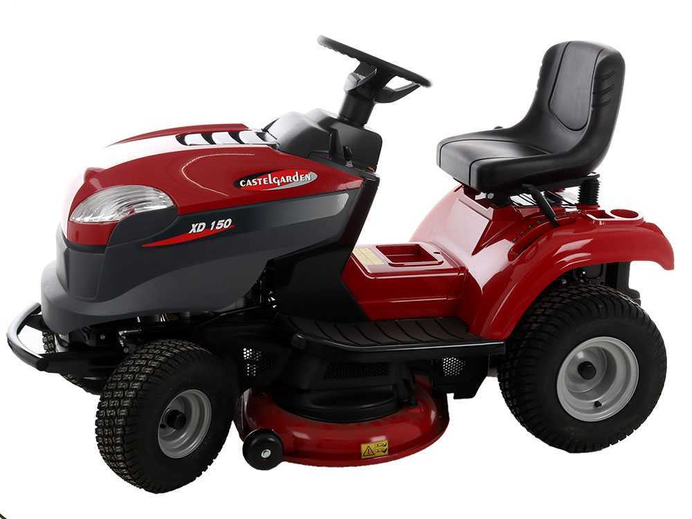 Castelgarden XD150 oldalkidobós kézi váltos fűnyíró traktor, 2T0510473/C22