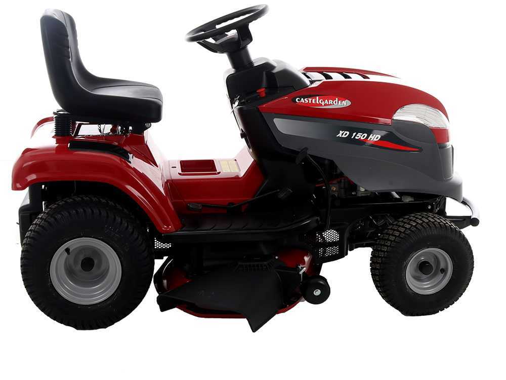 Castelgarden XD150 HD oldalkidobós HIDRO váltos fűnyíró traktor, 2T0610473/C22