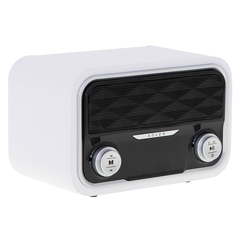 Adler AD1185 rádió Bluetooth USB-SD-AUX akkus