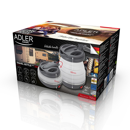 Adler AD 1279 úti vízforraló 750W