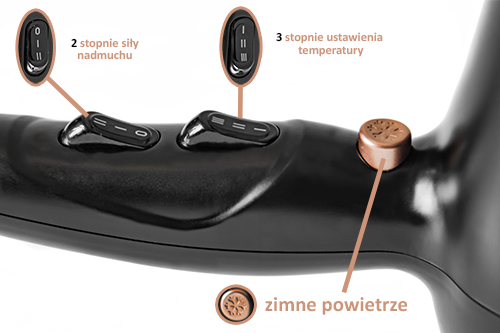 Adler AD2244 hajszárító 2000W diffuzor ionos