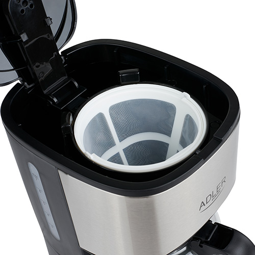 Adler AD4407 tea - kávéfőző inox 0,7l