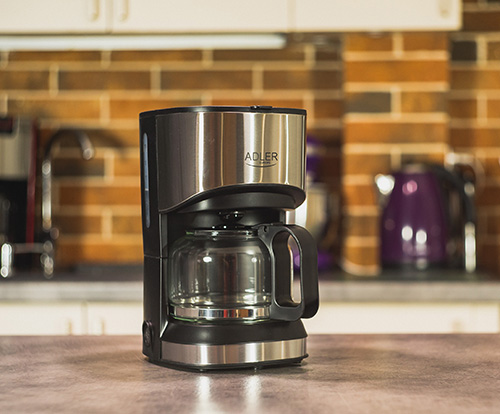 Adler AD4407 tea - kávéfőző inox 0,7l