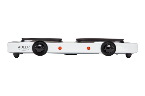 Adler AD6504 elektromos főzőlap 2 lapos, rezsó fehér