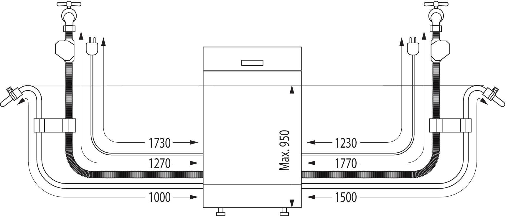 Gorenje GI673C60X WIFI, TotalDry beépíthető kezelőpaneles mosogatógép 60cm, inverter motor, 16 teríték, 3 kosár 