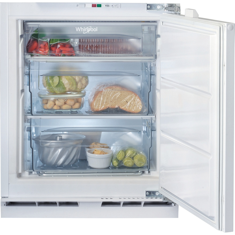 Whirlpool AFB 8281 pult alá beépíthető fagyasztószekrény, 91L