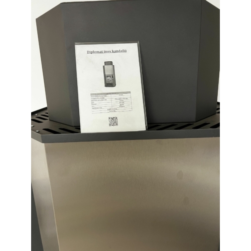 Warnex Diplomat inox kandalló 14kW