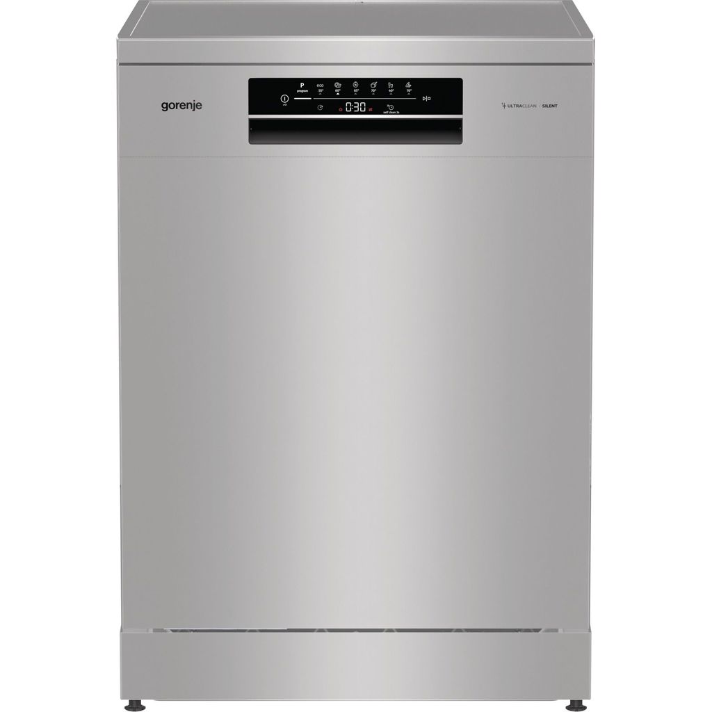 Gorenje GS642E90X mosogatógép, 13 teríték, 59.9x59.7x84.5 cm, ezüst szín