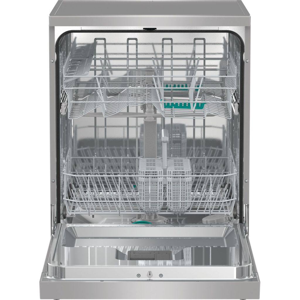 Gorenje GS642E90X mosogatógép, 13 teríték, 59.9x59.7x84.5 cm, ezüst szín