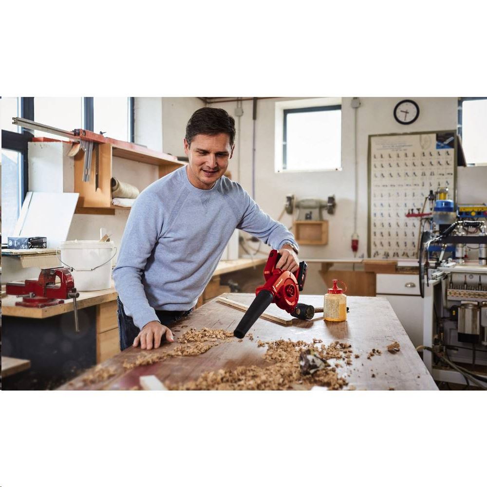 Einhell TE-CB 18/180 LI SOLO akkumulátoros lomfuvó-akkumulátor és töltő nélkül 