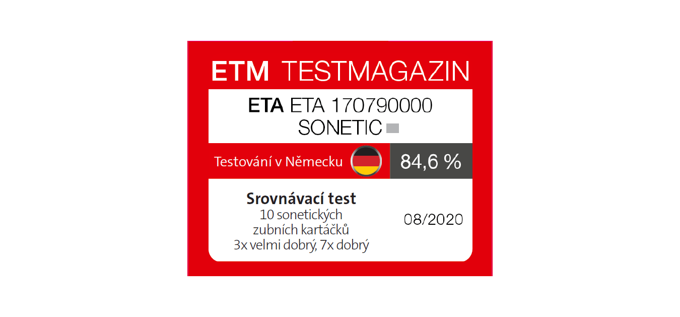 Eta 0707 90000 Sonetic elektromos fogkefe