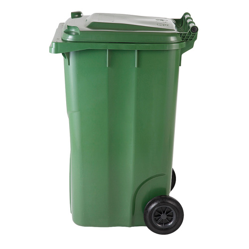 EuroPlast kuka 240l zöld kerekes hulladék tároló 
