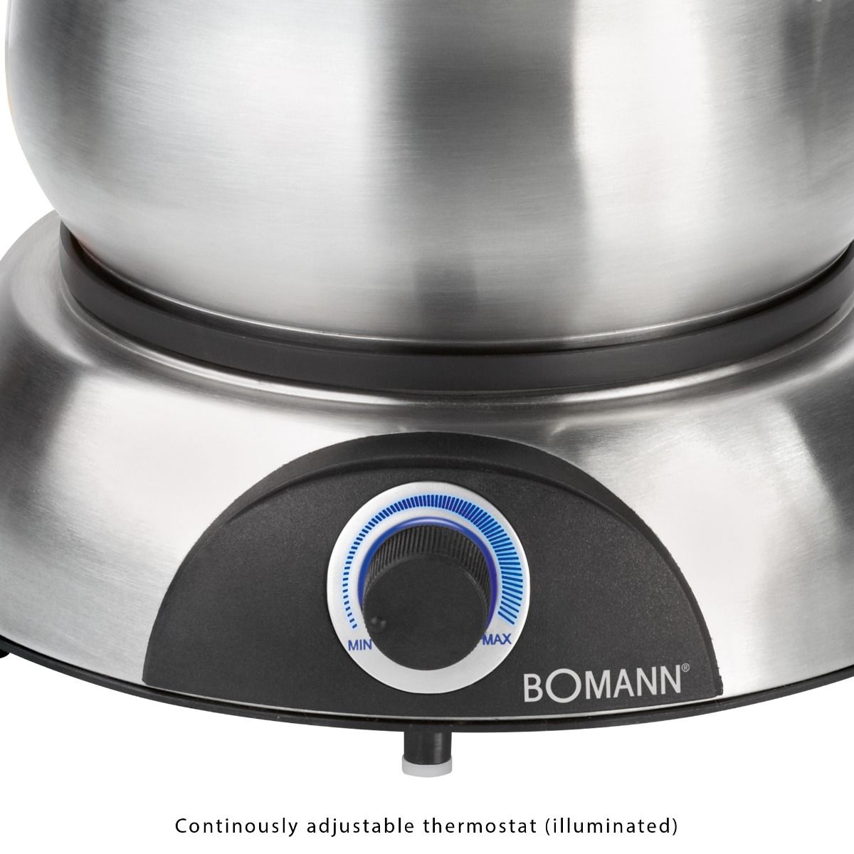 Bomann FD 2248CB inox Fondue készítő FD2248CB