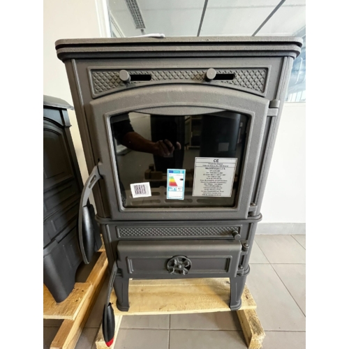 Ferguss Lux öntvény kandalló,10,2kW, szürke