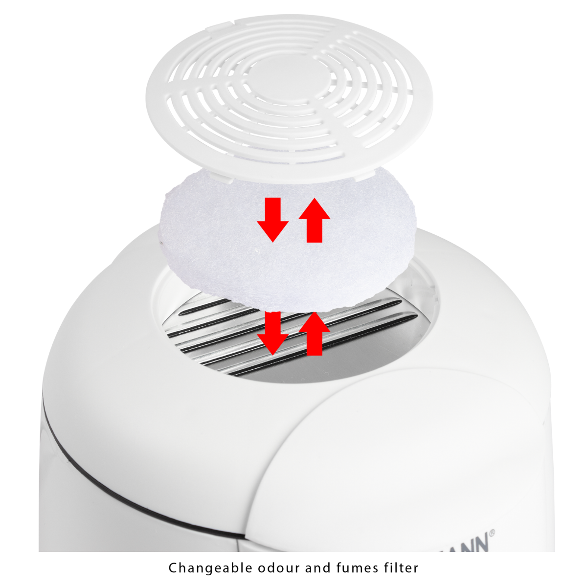 Bomann FFR 1290CB olajsütő/fondue készítő 1 liter 900W FFR1290CB