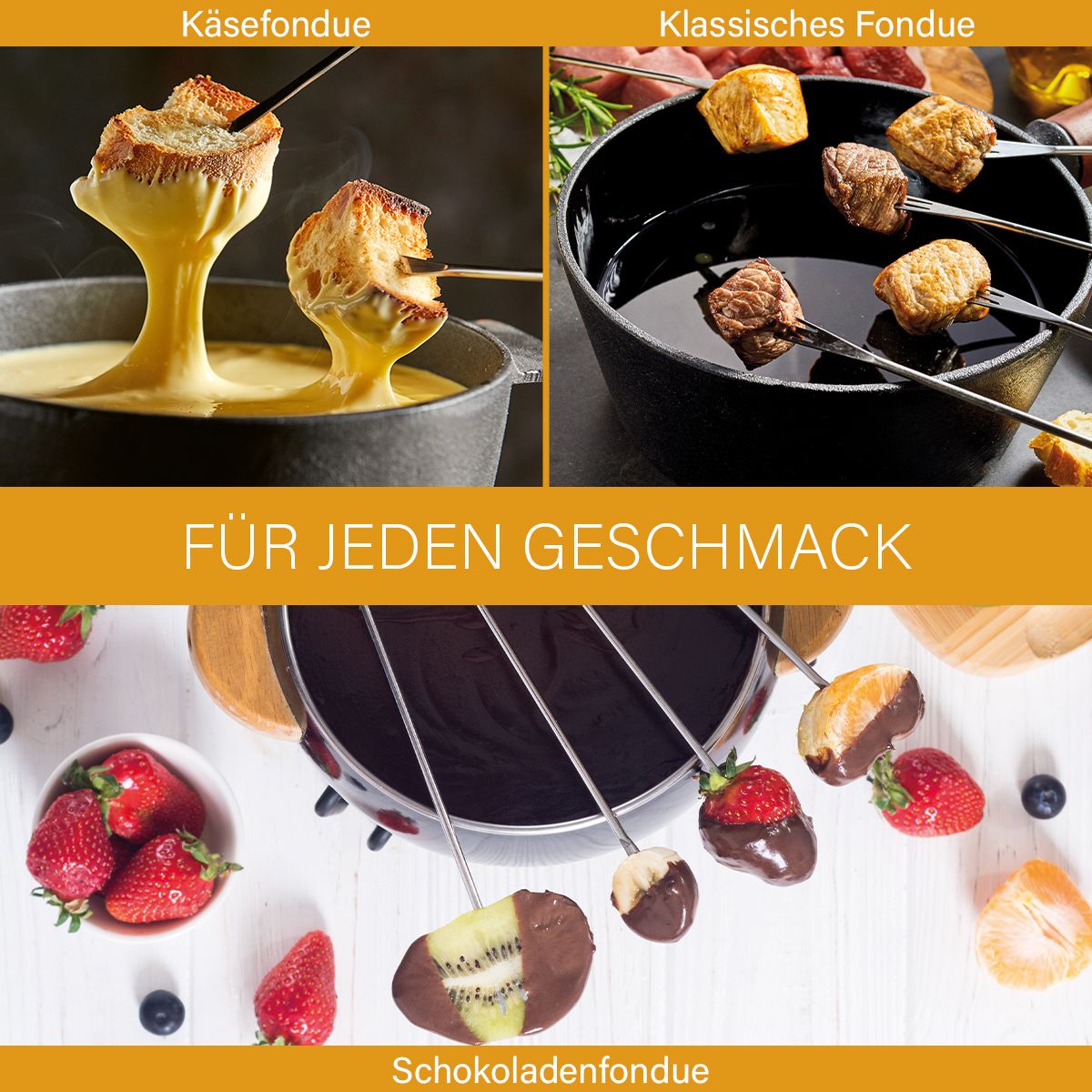 Bomann FFR 1290CB olajsütő/fondue készítő 1 liter 900W FFR1290CB