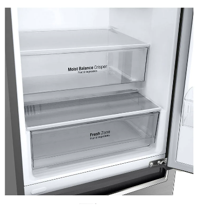 LG GBB62PZJMN NO Frost kombinált hűtő, DoorCooling⁺™ technológia, 595 x 2030 x 682 mm