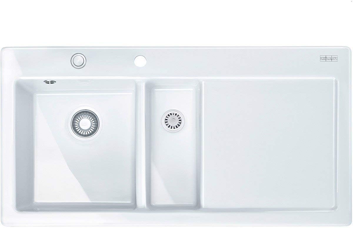Franke MTK 651-100 MYTHOS Fraceram kerámia gleccser fehér mosogatótálca 1000X510 mm 124.0335.710