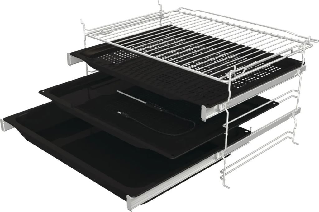 Gorenje BSA6747A04X beépíthető sütő 77L, 59.5x56.4x59.5 cm, inox