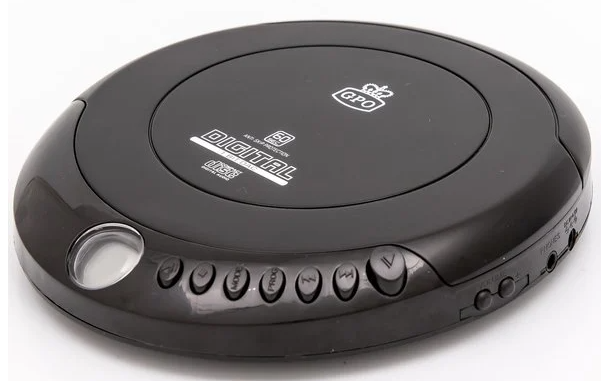 GPO Retro hordozható CD lejátszó discman CD Player