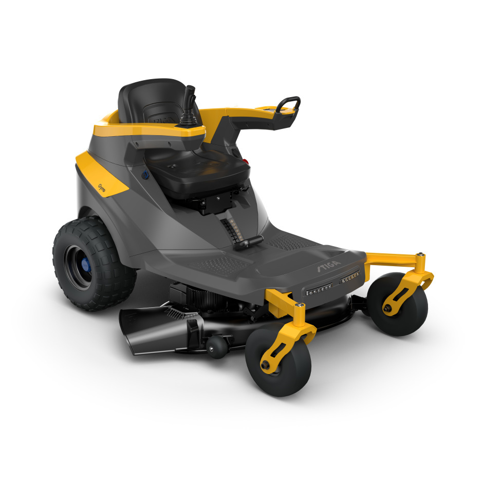 Stiga GYRO 500e helyben forduló akkumulátoros fűnyíró traktor,oldalsó kidobás,mulcsozás(opcionális)