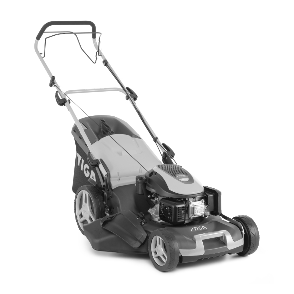 Stiga MP1 554 WSQ Special Edition SP 55 SQ  benzinmotoros önjáró fűnyíró 53 cm vágószélesség,gyűjtés, mulcsozás, hátsó és oldalsó kidobás