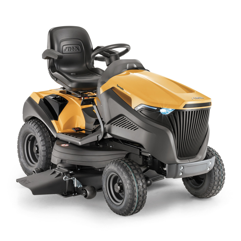 Stiga TORNADO 9121 W oldalkidobós fűnyíró traktor hidrosztatikus váltóval