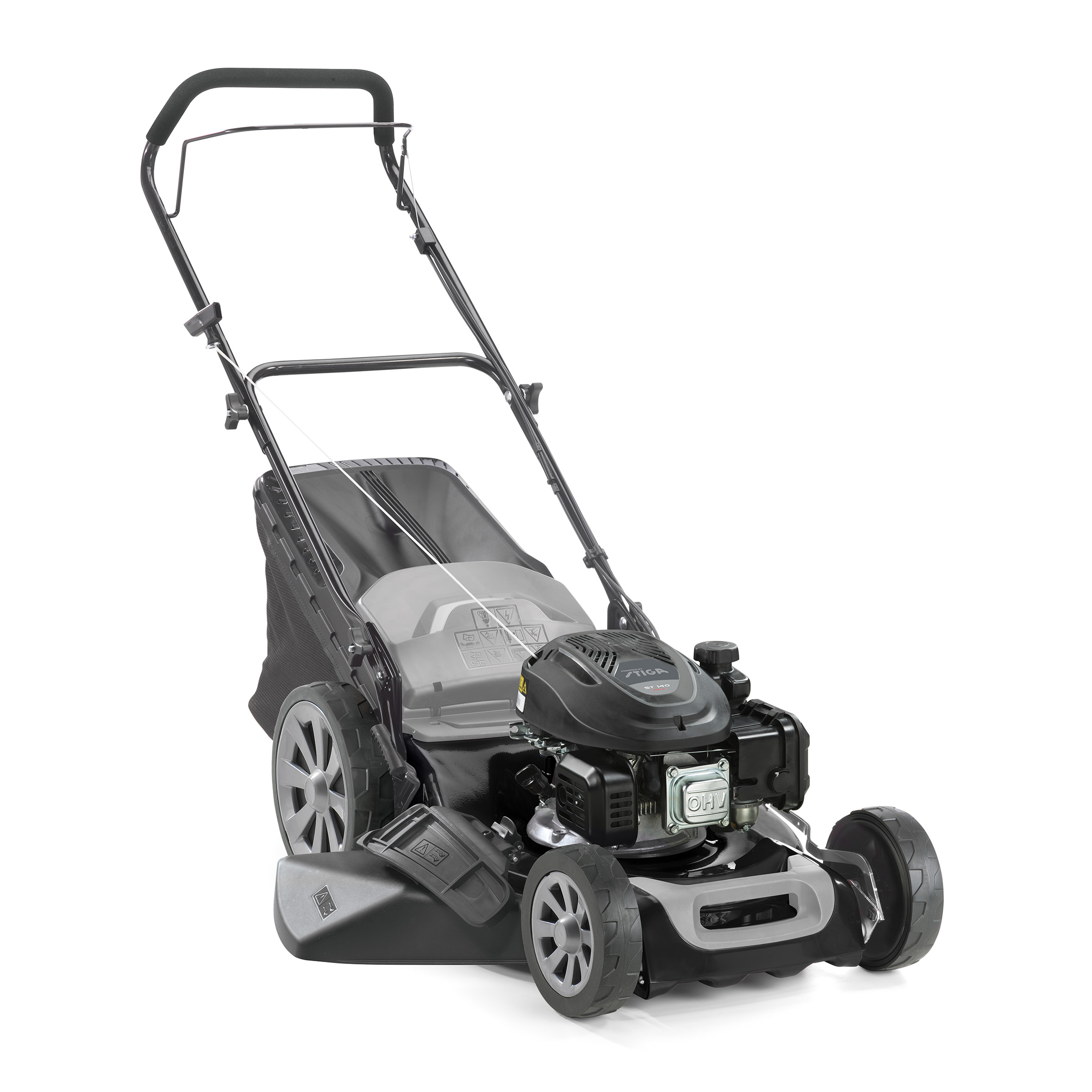 Stiga CP1 484 WQ Special Edition( SP 48 Q ), 1200m2,benzinmotoros fűnyíró,gyűjtés, mulcsozás, hátsó és oldalsó kidobás