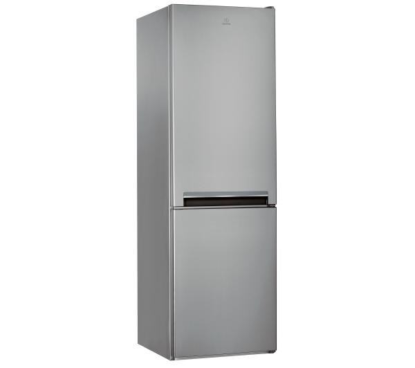 Indesit LI8 S2E X alulfagyasztós kombinált hűtő inox 188,9cm