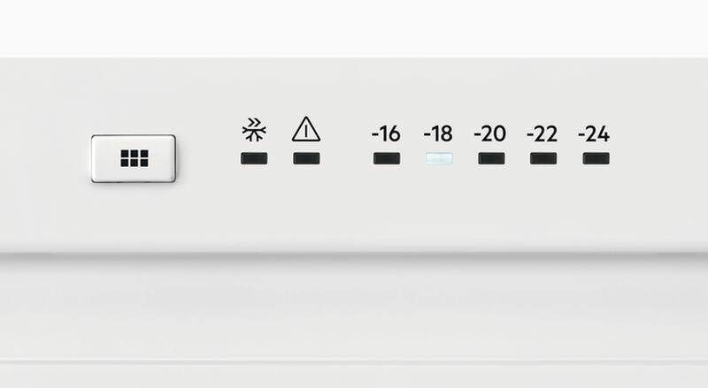 Electrolux LUT5NF28W0 No Frost fagyasztószekrény 186cm