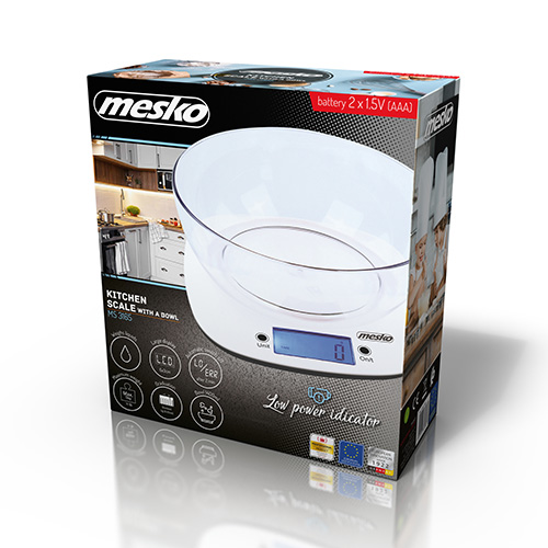 Mesko MS3165 konyhai mérleg