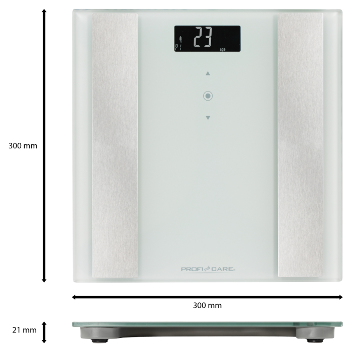 ProfiCare PC-PW 3007 fehér személymérleg 