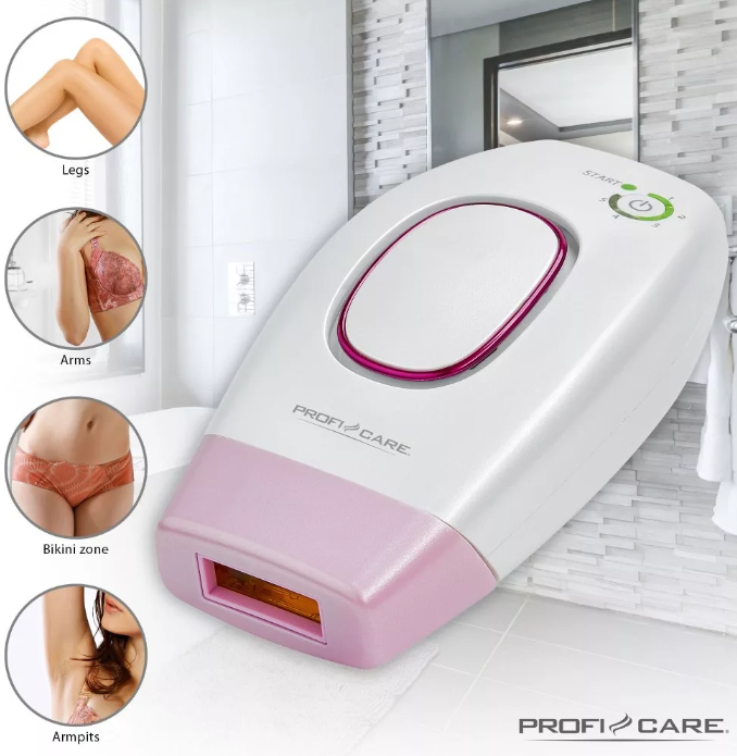 ProfiCare PC-IPL 3024 epilátor IPL - könnyű impulzusos szőrtelenítés 