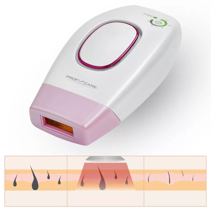 ProfiCare PC-IPL 3024 epilátor IPL - könnyű impulzusos szőrtelenítés 
