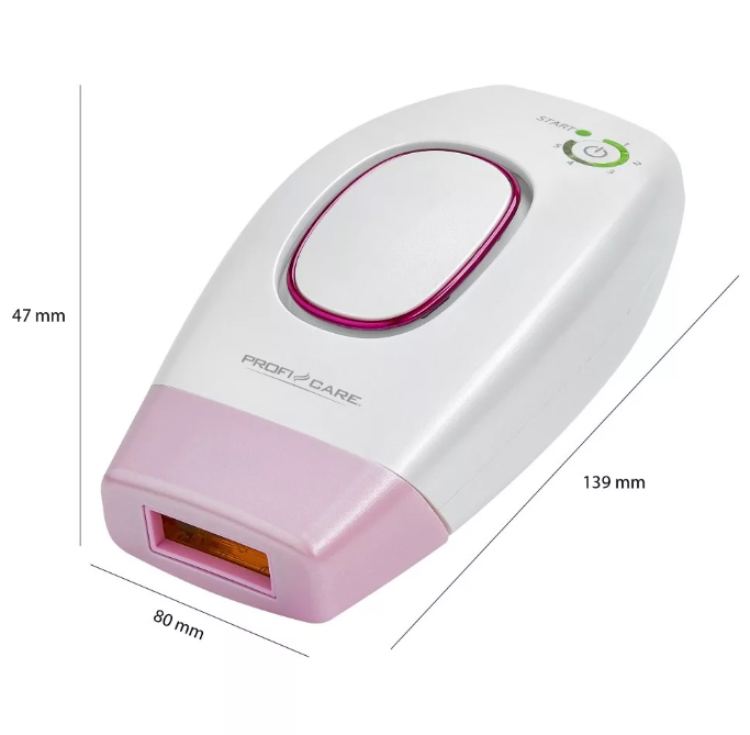 ProfiCare PC-IPL 3024 epilátor IPL - könnyű impulzusos szőrtelenítés 