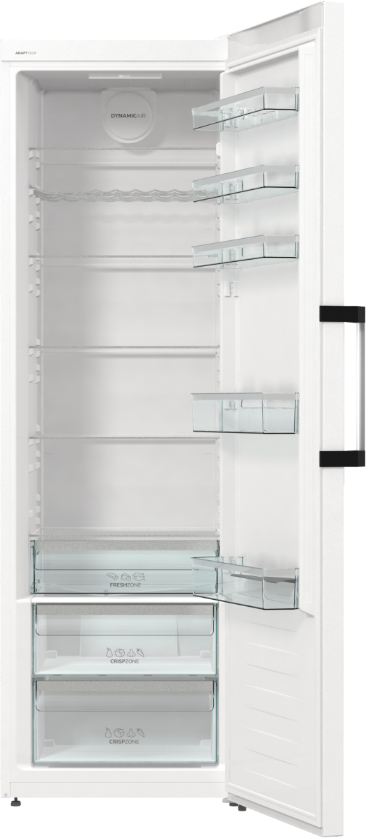 Gorenje R619EAW6 hűtőszekrény 398 liter 185 X 59,5 X 66,3 cm külső kijelző,  AdaptTech öntanuló kompresszor 