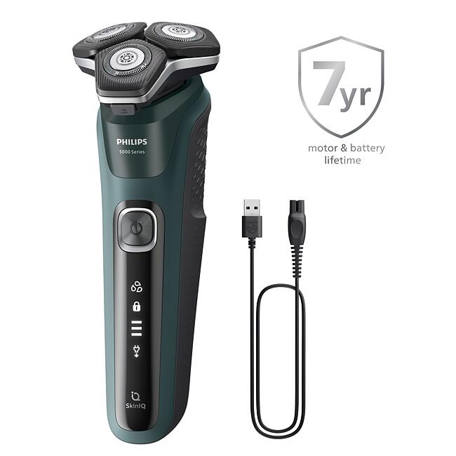 Philips S5884/50 borotva SkinIQ, Nedves és száraz használat Quick Clean Pod 1 patronnal