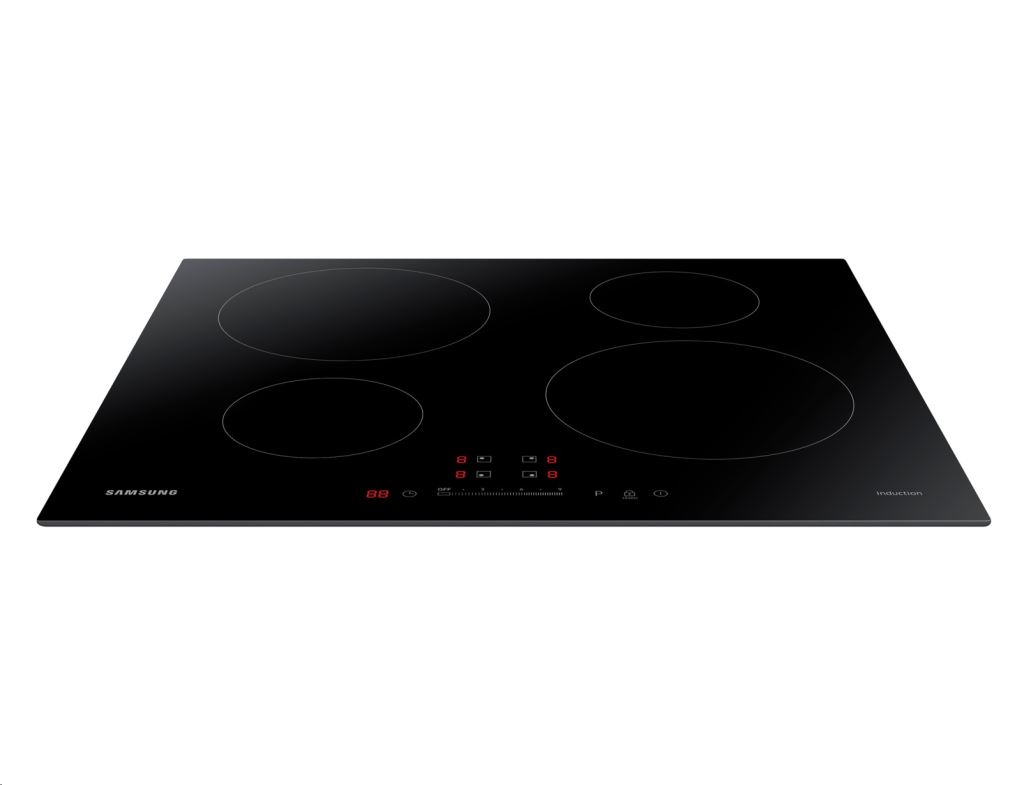 Samsung NZ64M3707AK/OL beépíthető indukciós főzőlap intuitív hőmérséklet-szabályozás funkcióval fekete 