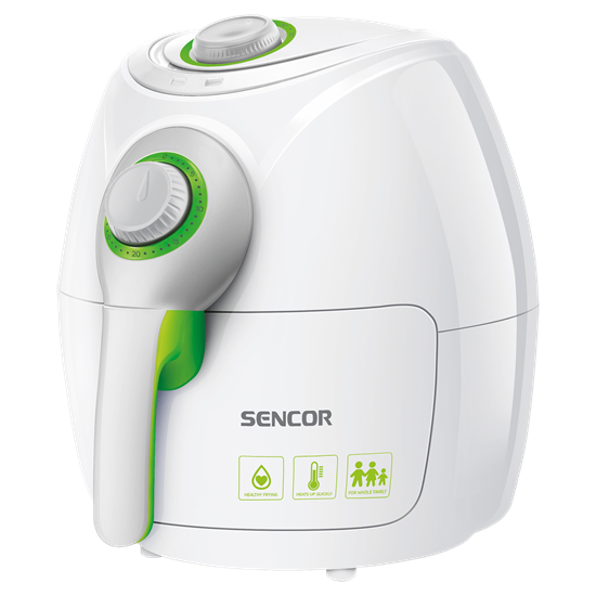 Sencor SFR3220WH forrólevegős sütő 2,6l 1500W