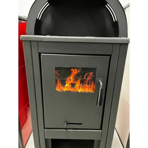 Warnex Termo Elegant LUX bézs 8Kw íves kandalló