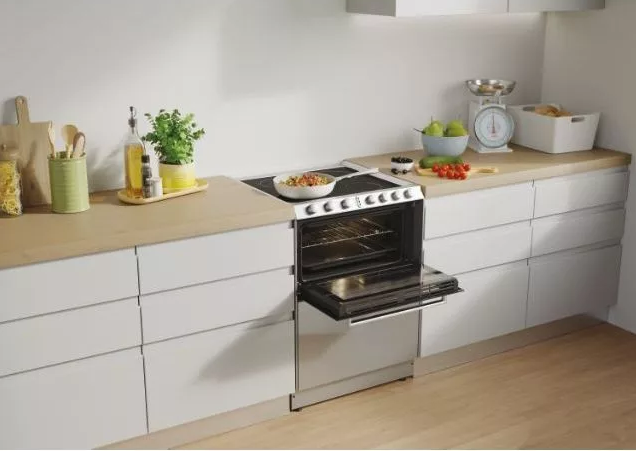 Candy TRIOVXNT/1 minikonyha elektromos sütő, kerámia főzőlap, mosogatógép inox