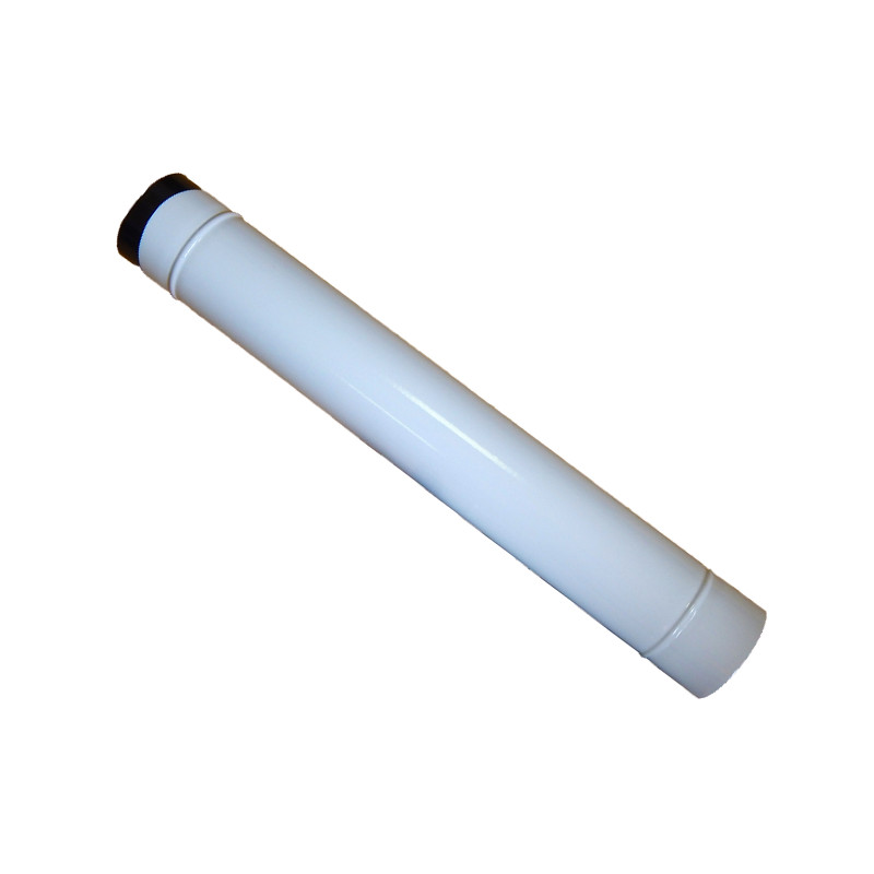 Füstcső 118mm/80cm Zománcozott