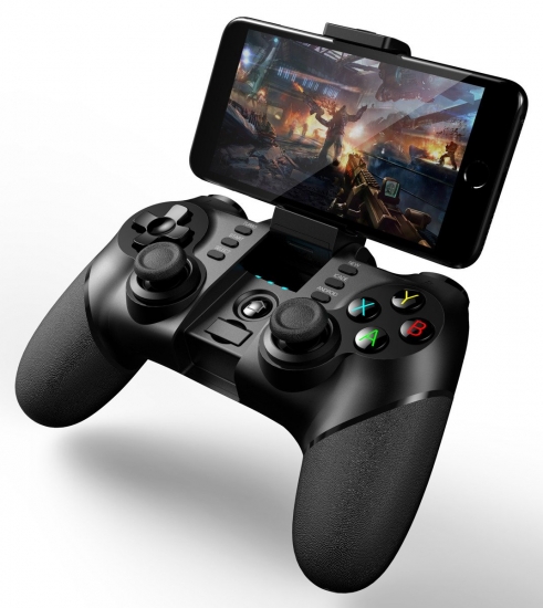 Gamepad Ipega Batman PG-9076, LED jelzők, Akkumulátor 380 mAh, Bluetooth, Átviteli távolság 8 m PG9076