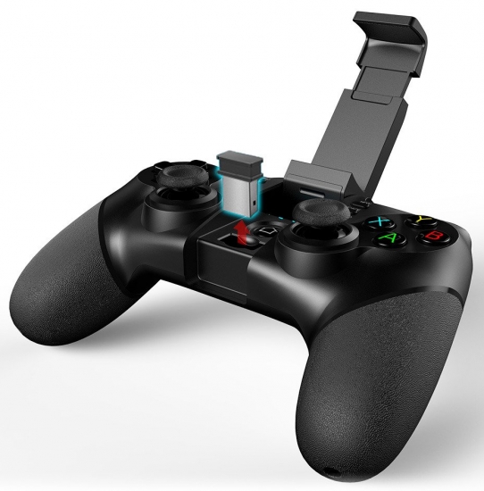 Gamepad Ipega Batman PG-9076, LED jelzők, Akkumulátor 380 mAh, Bluetooth, Átviteli távolság 8 m PG9076